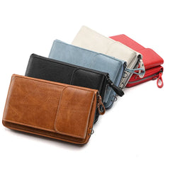 Waterproof Leather Mini Shoulder Bag - Women's Handbag