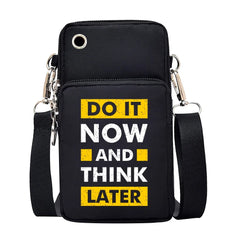 Mini Shoulder Bag Cell Phone Pocket Pattern Organizer Wrist Bags