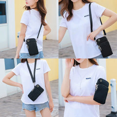 Mini Shoulder Bag Cell Phone Pocket Pattern Organizer Wrist Bags