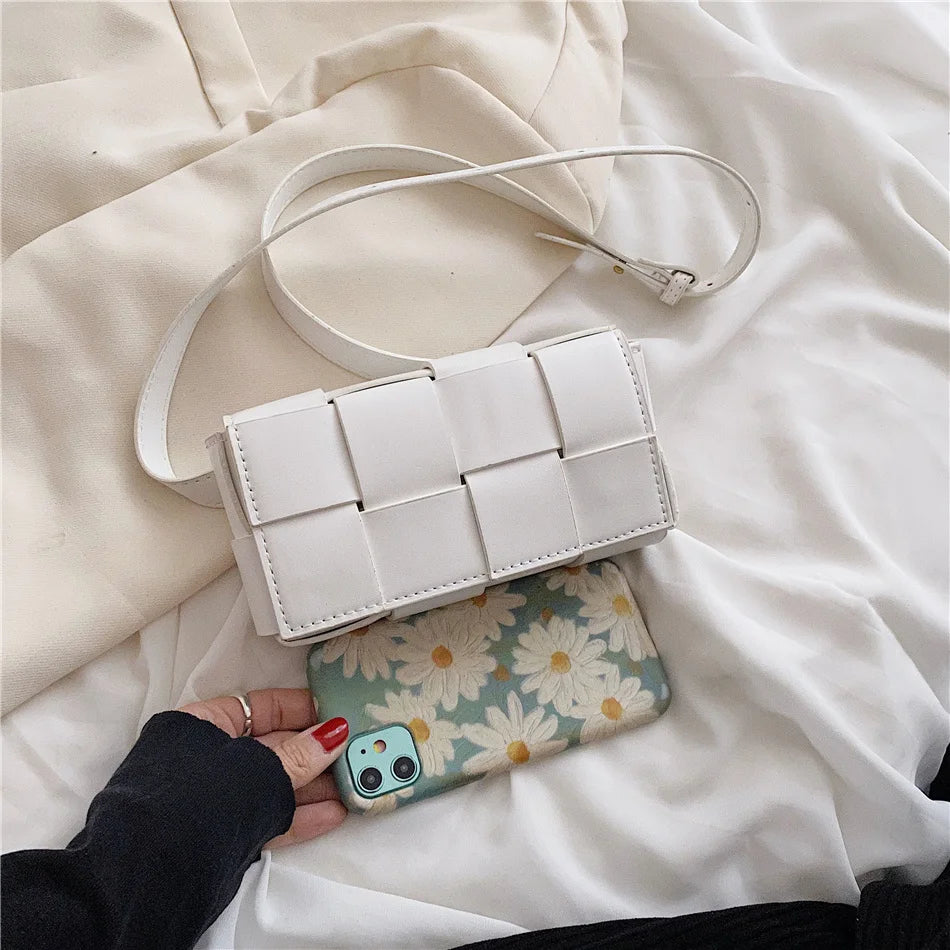 Mini Knitting Wallet & Strap Bag