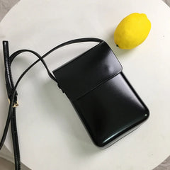 Women's Crossbody Phone Bag Solid PU Storage Bag