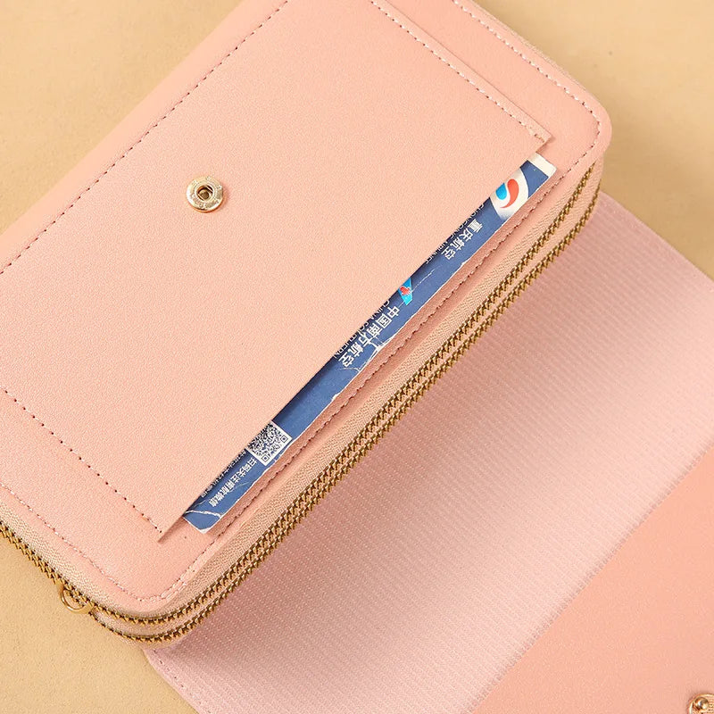 Women's Multi-function PU Shoulder Bag Large Capacity Tote Clutch Bags