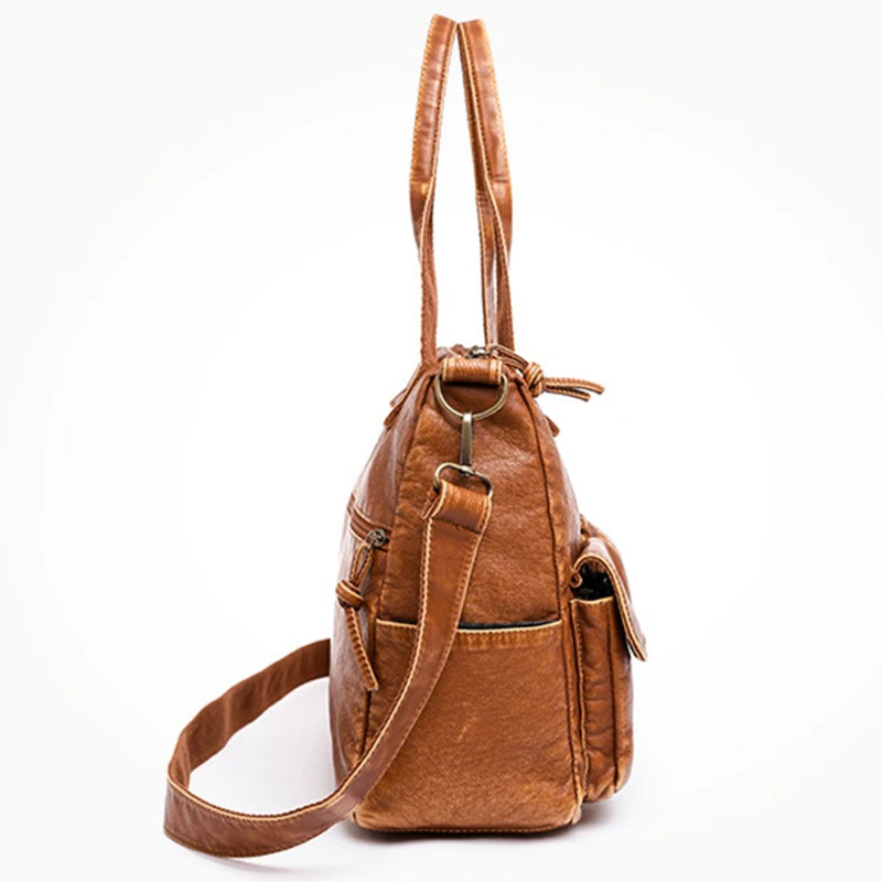 Women's Multi-pocket Shoulder Bag Large Capacity Handbags