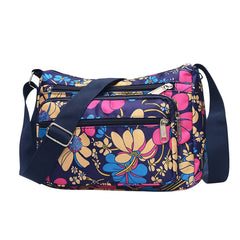 Women's Casual Messenger Bags Running Rivers and Lakes Street Stalls