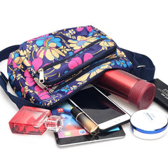 Women's Casual Messenger Bags Running Rivers and Lakes Street Stalls