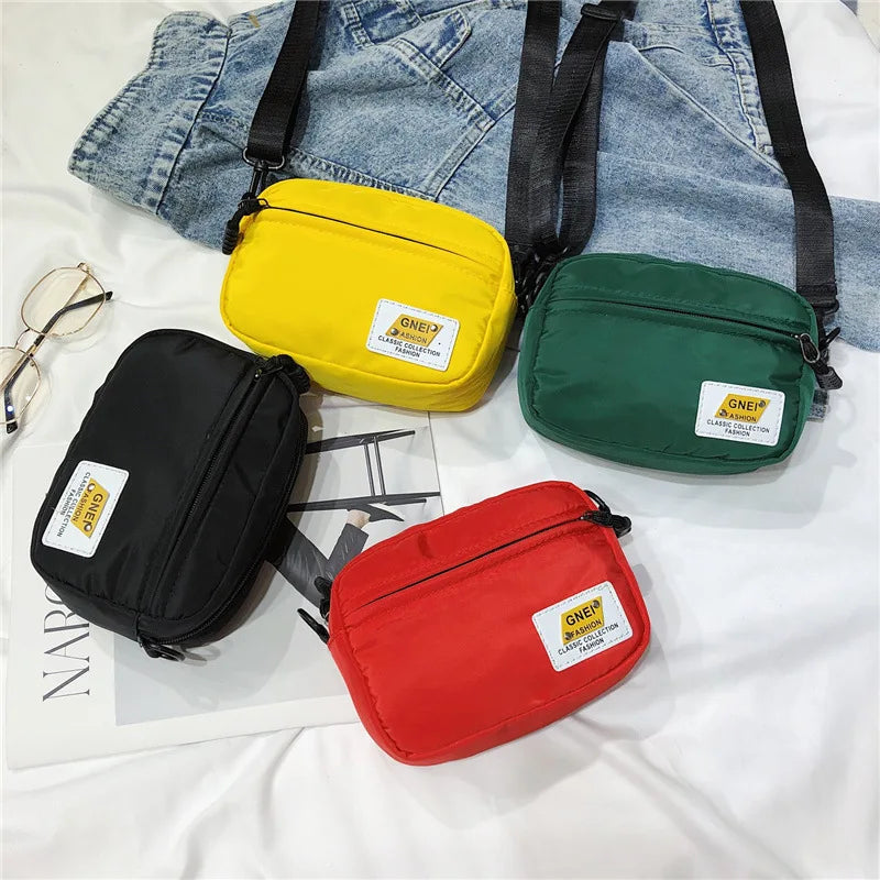 Women's Nylon Crossbody Bag Canvas Shoulder Messenger Purse Phone Bags