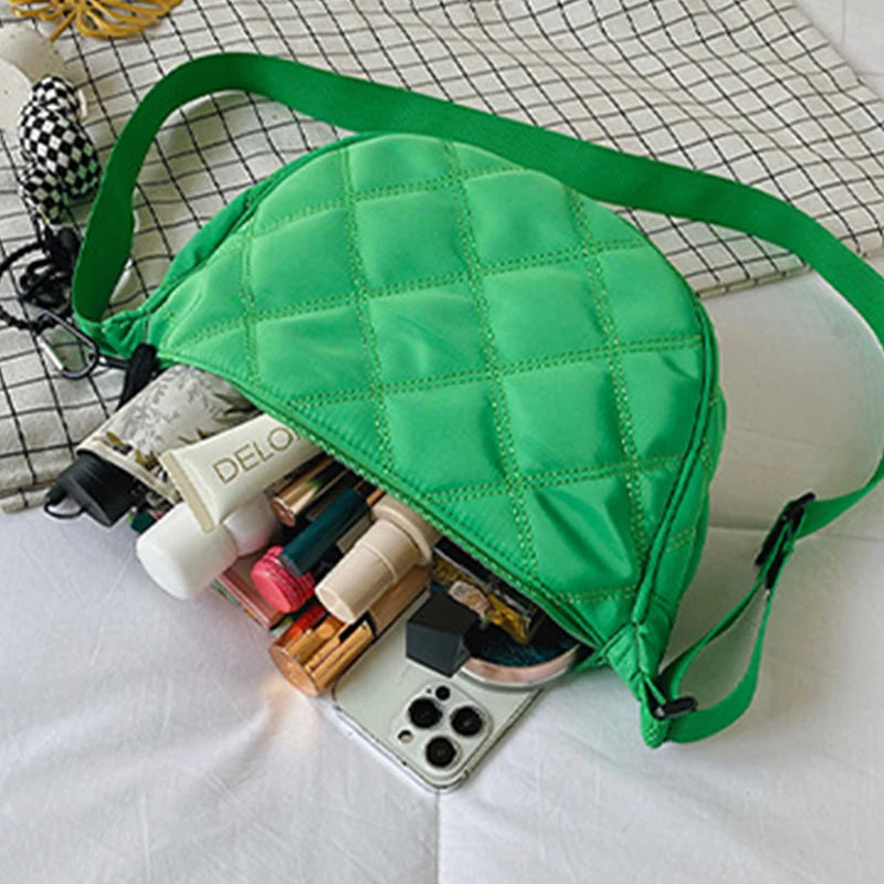 Women's Nylon Shoulder Bag Crossbody Chest Handbag Purse Travel Portable