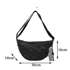 Women's Nylon Shoulder Bag Crossbody Chest Handbag Purse Travel Portable