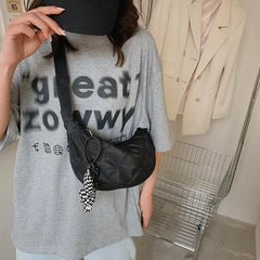 Women's Nylon Shoulder Bag Crossbody Chest Handbag Purse Travel Portable