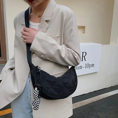 Women's Nylon Shoulder Bag Crossbody Chest Handbag Purse Travel Portable