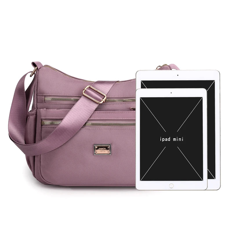 Women's Nylon Shoulder Bags Ladies Handbag Travel Casual Tote Messenger