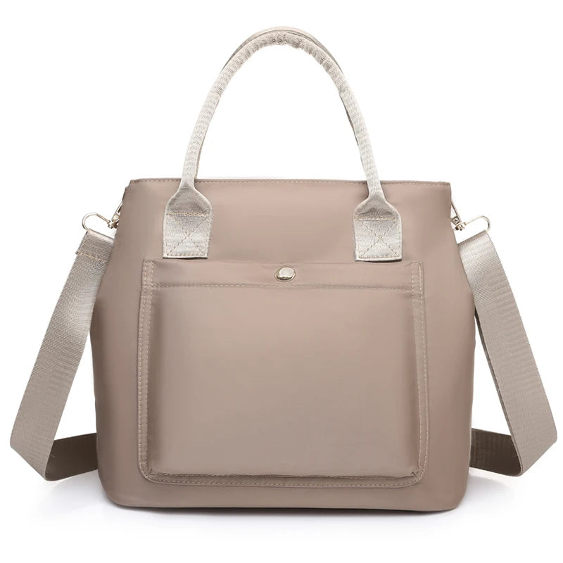 Women's Nylon Solid Messenger Bag Casual Tote Shoulder Female Crossbody Bag