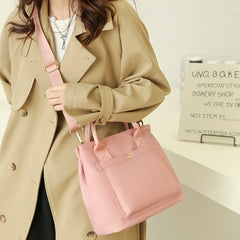 Women's Nylon Solid Messenger Bag Casual Tote Shoulder Female Crossbody Bag