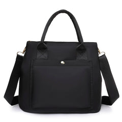Women's Nylon Solid Messenger Bag Casual Tote Shoulder Female Crossbody Bag