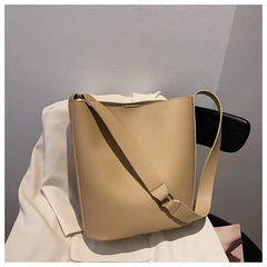 Women's One Shoulder Bags PU Leater Composite Bag Bucket Bag
