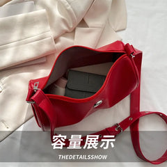 Women's PU Cylinder Casual Bucket Crossbody Bag