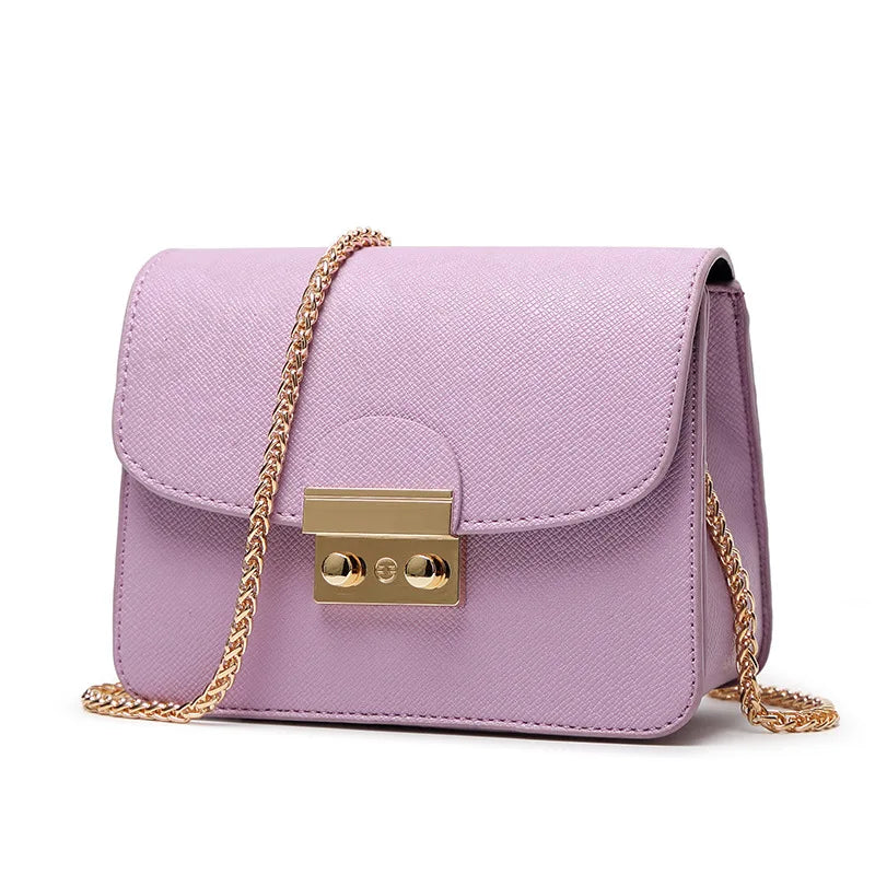 Women's PU Leather Crossbody Bags Adjustable Shoulder Strap Shoulder Bags