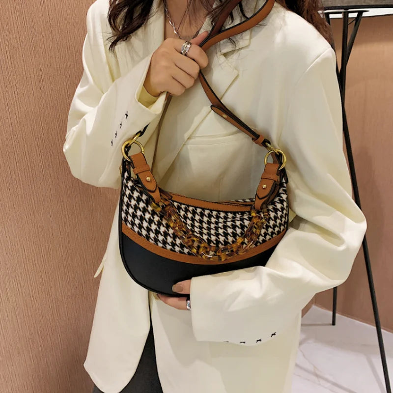 PU Leather Shoulder Handbag for Women