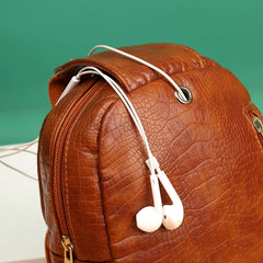 Women's PU Messenger Bags Large Capacity Soft Leather Sling Chest Bag