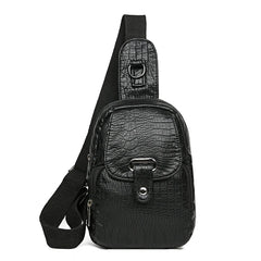 Women's PU Messenger Bags Large Capacity Soft Leather Sling Chest Bag