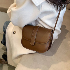 Women's PU Leather Saddle Bag & Wallet Green Winter Fashion