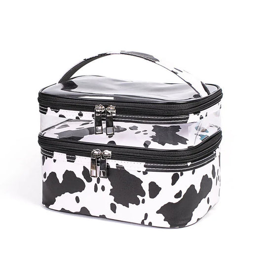 Women's Transparent PVC Cosmetic Bag Waterproof Makeup Organizer Travel Case