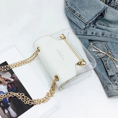 Women's PVC Clear Shoulder Bag Tote Jelly Candy Beach Handbag