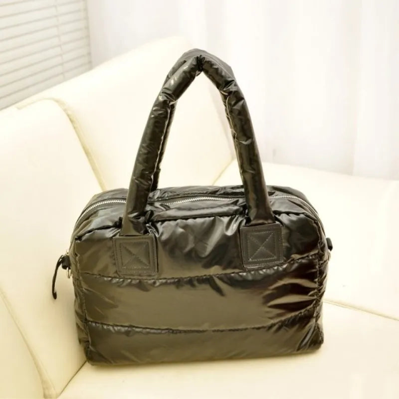 Women's Padded Shoulder Bag Soft Hand Tote Messenger Sac