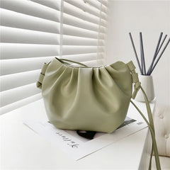 Western Style Women's Messenger Bag Mini Cloud Bag