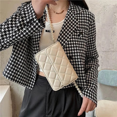 Women's Mini Beaded Crossbody Bag Summer Handbag