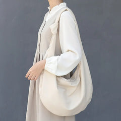 Retro Shoulder Bag Soft Leather Messenger Japanese Casual Bag