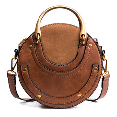 Women's Rivet Shoulder Bag Portable Bag