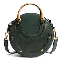 Women's Rivet Shoulder Bag Portable Bag