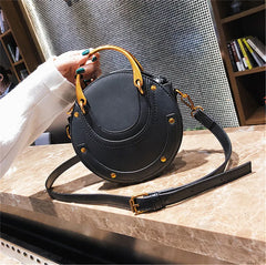 Women's Rivet Shoulder Bag Portable Bag