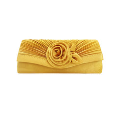 Women's Satin Clutch Bag Evening Party Bridal Handbag Purse