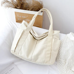 Women's Large Canvas Messenger Bag Shoulder Handbag