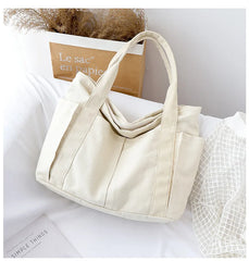Women's Large Canvas Messenger Bag Shoulder Handbag
