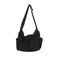 Women's Canvas Messenger Bag Large Capacity Shoulder Handbag