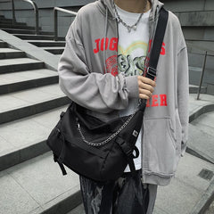 Large Capacity Casual Nylon Shoulder Bag for Women