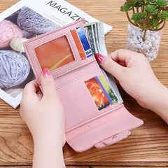 Women's Short Students Wallet TY66