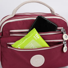 Nylon Crossbody Bag for Women, Japanese Style Shoulder Bag