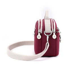 Nylon Crossbody Bag for Women, Japanese Style Shoulder Bag
