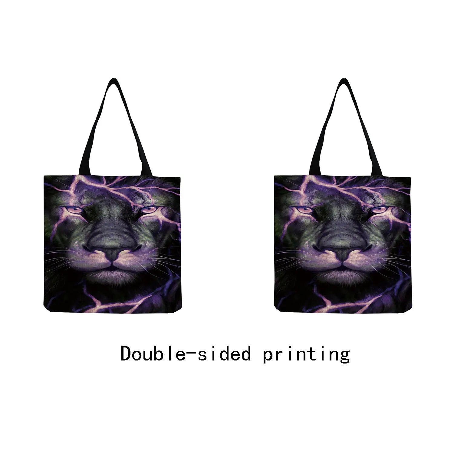 Women's Animal Print Shoulder Bag Tote with High Capacity