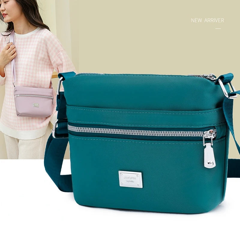 Women's Shoulder Bag Crossbody Nylon Ladies Waterproof Backpack