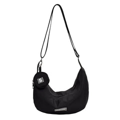 Large Canvas Crossbody Bags for Women Cotton Cloth Female Students School Bag