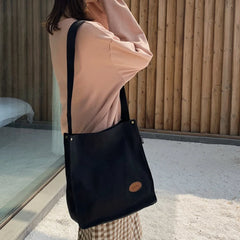 Women's Large Crossbody Canvas Satchel Messenger Bag