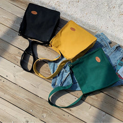 Women's Large Crossbody Canvas Satchel Messenger Bag