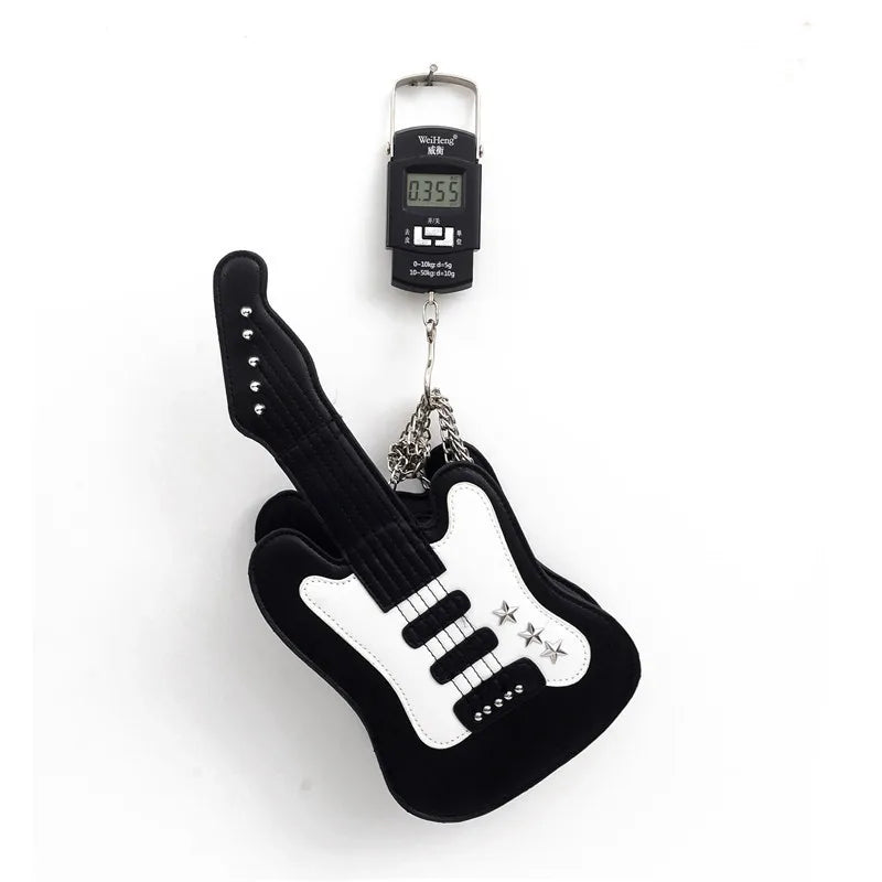 Women's Mini Guitar Shape Crossbody Bag