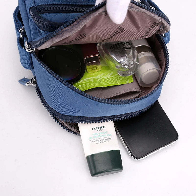 Women's Nylon Shoulder Bag Large Capacity Messenger Bag