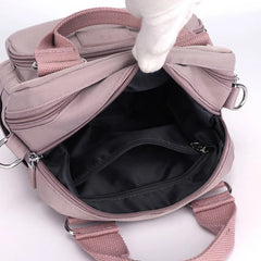 Women's Nylon Shoulder Bag Large Capacity Messenger Tote